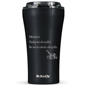 Dr.Bacty Apollo 2.0 - Kubek termiczny na kawę - Oda do młodości - 360 ml - Black Matt