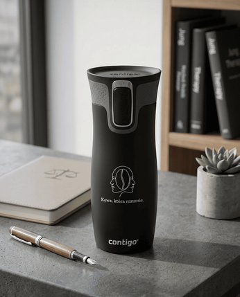 Contigo West Loop 2.0 - Kubek termiczny dla Psychologów - 470 ml - czarny