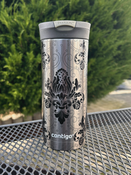 Contigo Huron - Kubek termiczny - 470ml - Arabeska Black - Gunnmetal