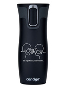 Contigo West Loop 2.0 - Kubek termiczny dla Psycholożki/Psychologa - 470 ml - czarny