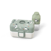 Monbento Zestaw Kids Giftbox 3el. Graphic Raccoon