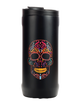 Dr.Bacty Notus - Kubek termiczny 2w1 - 360 ml - Czaszka - czarny