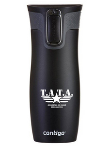 Contigo West Loop 2.0 - Kubek termiczny - 470 ml - Tata - Czarny Mat