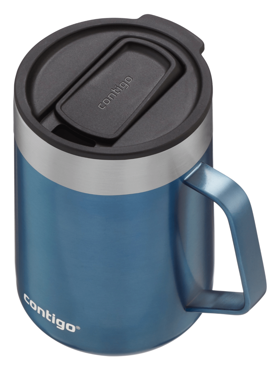 Contigo Streeterville - Kubek termiczny z uchem- 420ml - Niebieski