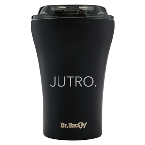 Dr.Bacty Apollo - Kubek do kawy na wynos - 227 ml - Jutro - czarny