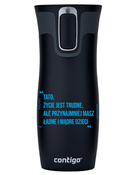 Contigo West Loop 2.0 - Kubek termiczny - 470 ml - To po Tacie - Czarny Mat