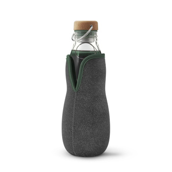 Black+Blum Butelka na wodę EAU GOODw pokrowcu+filtr oliwka