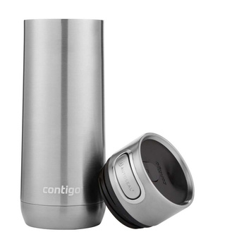 Contigo Luxe Autoseal - Kubek termiczny - 470ml - Stainless Steel - powystawowy