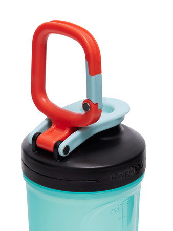 Contigo Shake&Go 2.0 - Shaker do odżywek - 820ml - błękitny