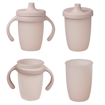 B.Box Silikonowy kubek z ustnikiem Blush