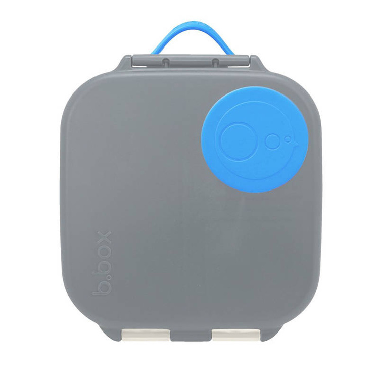 b.box Mini Lunchbox Pojemnik Śniadaniowy z Przegródkami Blue Slate