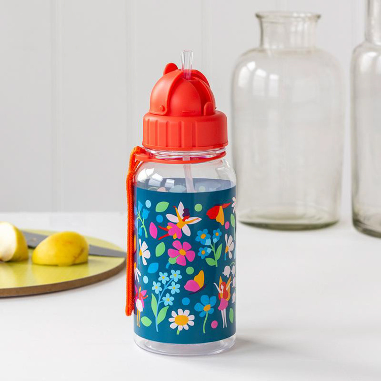 Rex London Bidon ze słomką 500ml Wróżki