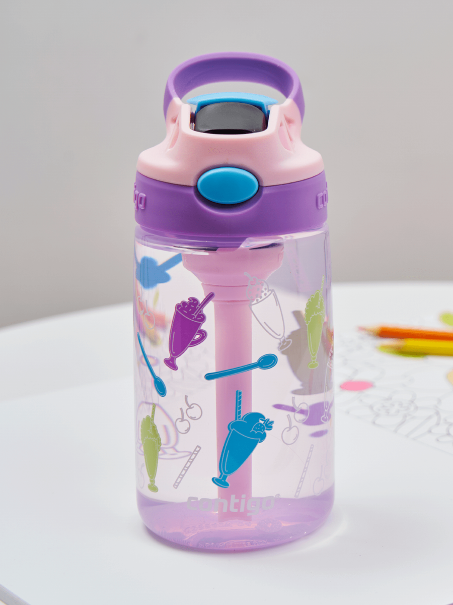 Contigo Easy Clean - Bidon / butelka dla dzieci - 420ml Strawberry Shakes
