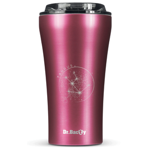 Dr.Bacty Apollo 2.0 - Kubek termiczny na kawę - 360 ml "Byk" - Pink