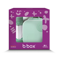 b.Box Zestaw Prezentowy Mini Lunchbox + Bidon ze Słomką 450ml Spearmint