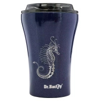 Dr.Bacty Apollo - Kubek do kawy - 227 ml - Seahorse - granatowy