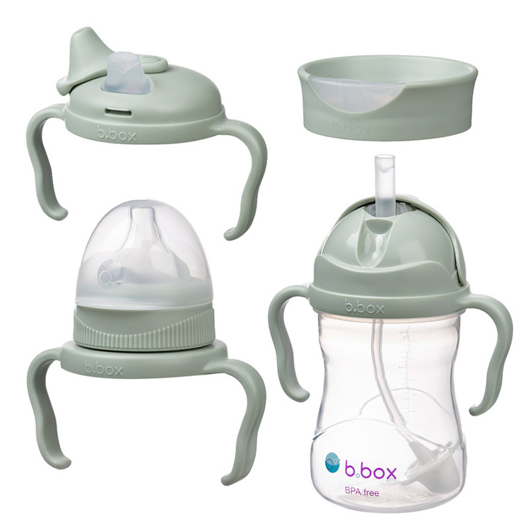 B.Box Kubek 4w1 zestaw 240ml Sage