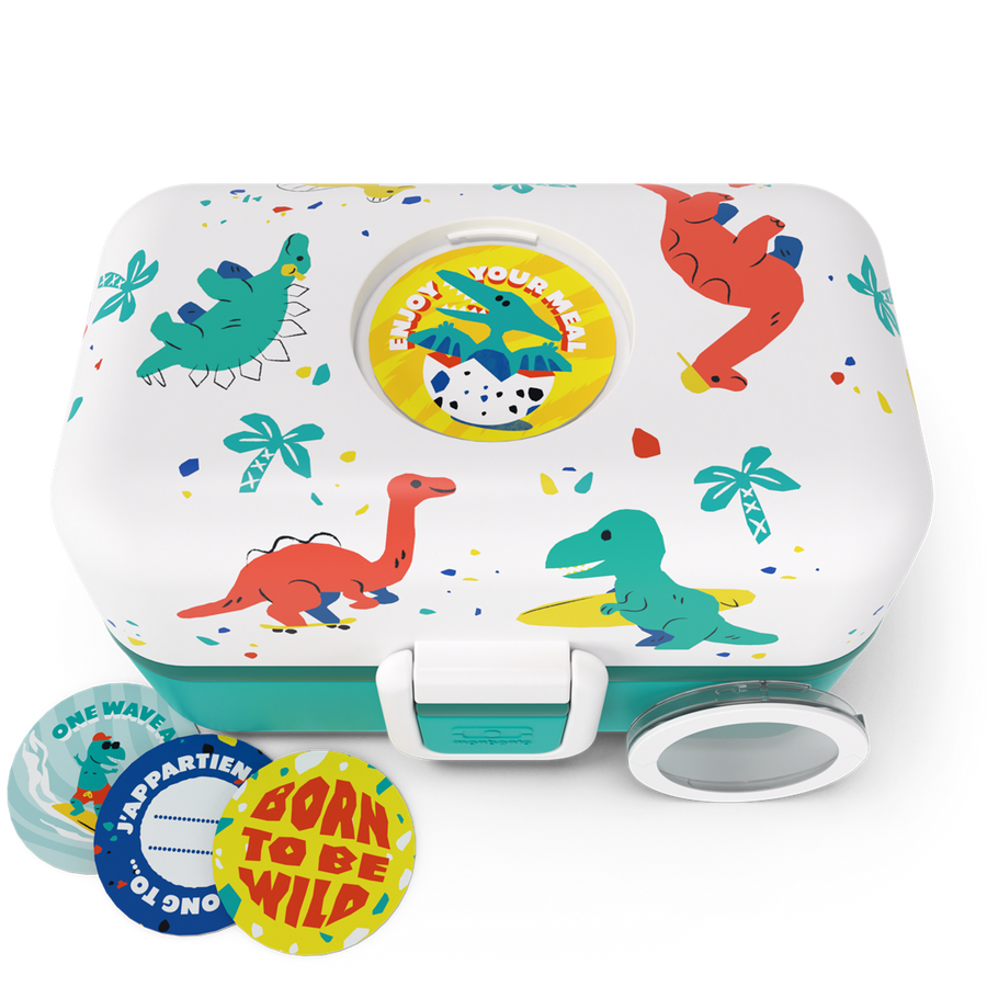 Monbento Lunchbox dziecięcy Tresor Graphic Dino
