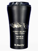 Dr.Bacty Apollo 2.0 - Kubek termiczny na kawę - 360 ml - Mont Blanc - Black Matt