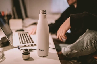 Butelka termiczna Ragsy Basic 500ml - Silver Steel