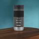 Kubek termiczny z grawerem Contigo Byron 2.0 470ml - Grafitowy mat