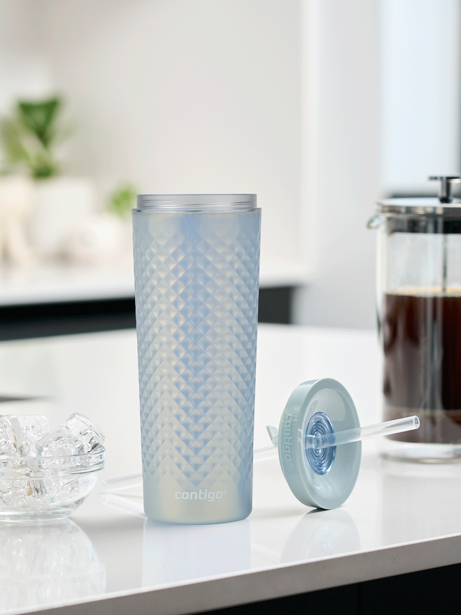 Contigo AutoClose Tumbler - Kubek na wodę ze słomką - 590ml- Macaroon