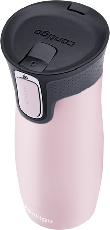 Kubek termiczny Contigo West Loop 2.0 470ml - różowy mat - powystawowy