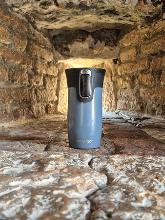 Contigo West Loop Mini - Kubek termiczny - 300ml - niebieski metalik