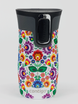 Contigo West Loop Mini - Kubek termiczny - 300ml - Folklor - Biały Metalik