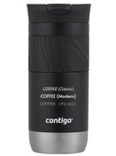 Contigo Byron 2.0 - Kubek termiczny z grawerem - 470ml - Czarny błysk
