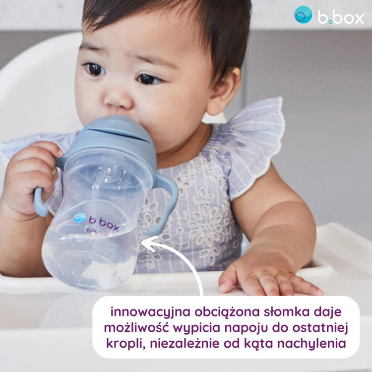 B.Box Bidon ze słomką 240ml Ocean