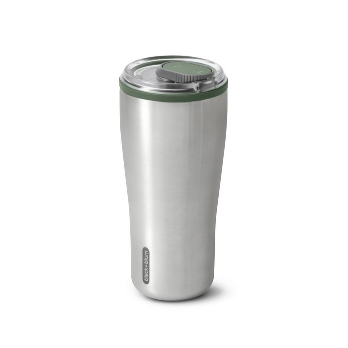 Black+Blum Kubek termiczny stalowy 0,6l.oliwka