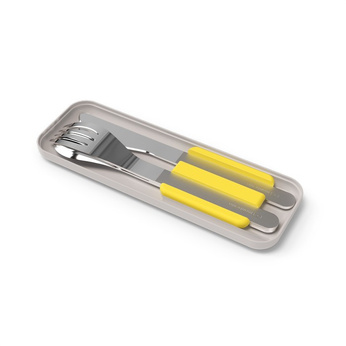 Monbento Zestaw sztućców podróżnych Slim Box,The Journey