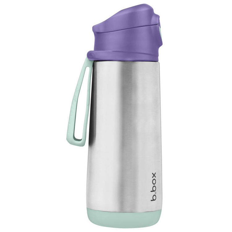 B.Box Butelka termiczna z ustnikiem sportowym 500ml Lilac Pop