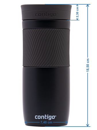 Contigo Byron - Kubek termiczny - 470ml - Matte Black