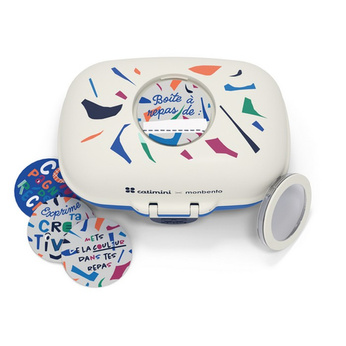Monbento Lunchbox dziecięcy Gram,Catimini Blue Terrazzo