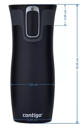 Contigo West Loop 2.0 - Kubek termiczny - 470ml - Pies - Latte