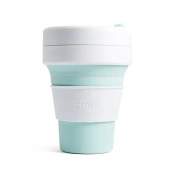 Stojo Pocket - Kubek - 355ml - Mint-s