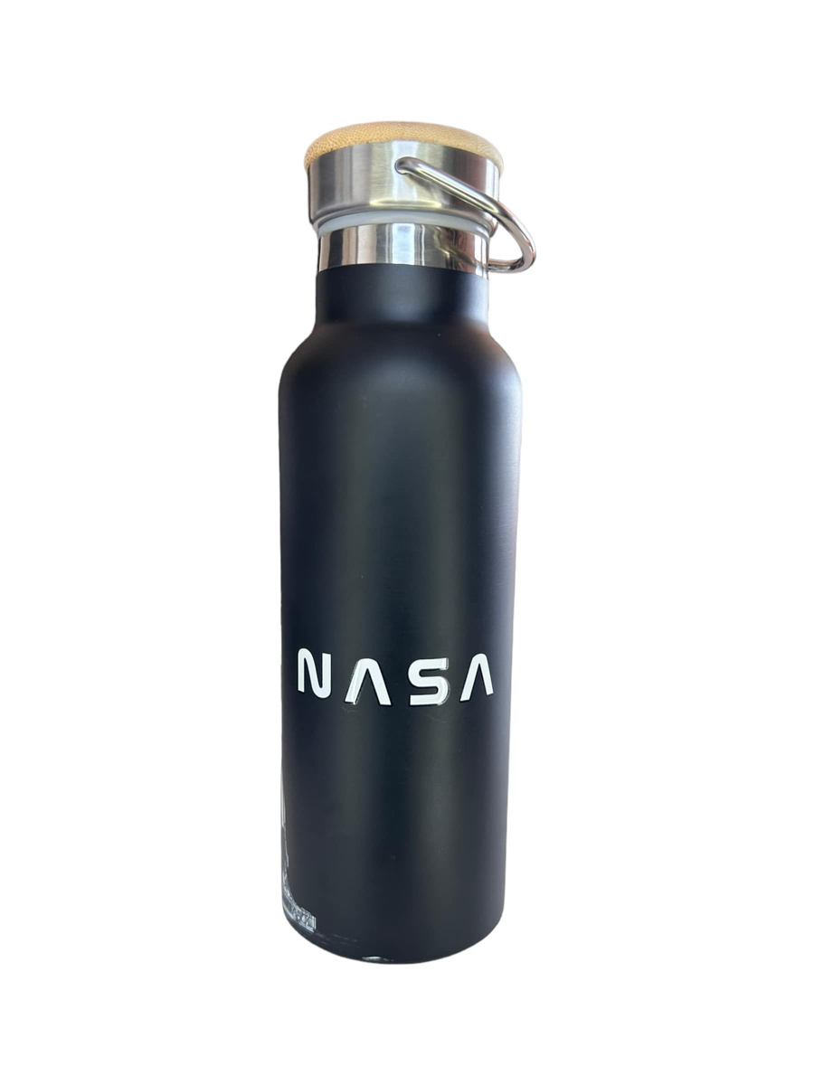 Dr.Bacty Iris - Butelka termiczna stalowa - 500 ml - Czarna - NASA