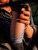 Contigo West Loop 2.0 - Kubek termiczny - 470ml - Summer Waves - Różowy Mat