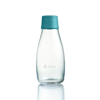 Retap Original - Butelka szklana - 300ml - Petroleum Green