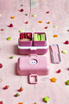 Monbento Sztućce podróżne Pocket Color Pink Blush