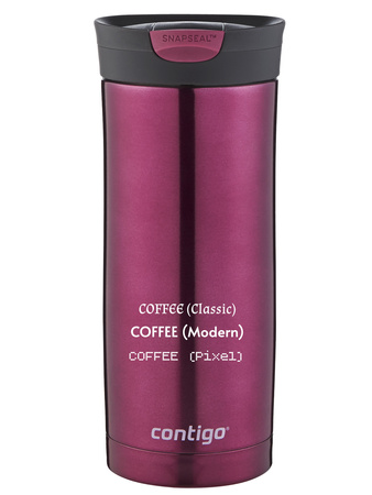 Contigo Huron - Kubek termiczny z grawerem - 470ml - Vivacious
