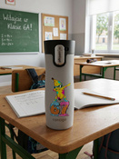 Kubek termiczny Contigo West Loop 3.0 470ml - Six Seven -  Biały Mat