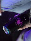 Dr.Bacty Notus - Kubek termiczny 2w1 - 360 ml - Morski - czarny