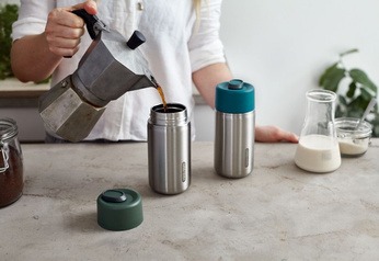 Black+Blum Kubek termiczny stalowy morski