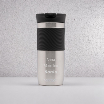 Kubek termiczny z grawerem Contigo Byron 470ml - Stainless Steel