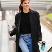 Butelka Aladdin Aveo 350ml - Violet Purple Print