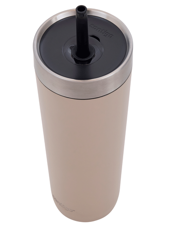 Contigo Luxe Tumbler - Kubek termiczny ze słomką - 720ml - Summer - Brown Sugar
