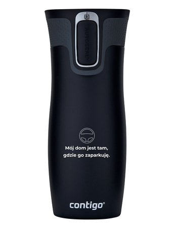 Kubek termiczny Contigo West Loop 2.0 470 ml - Kierowca 2 - czarny